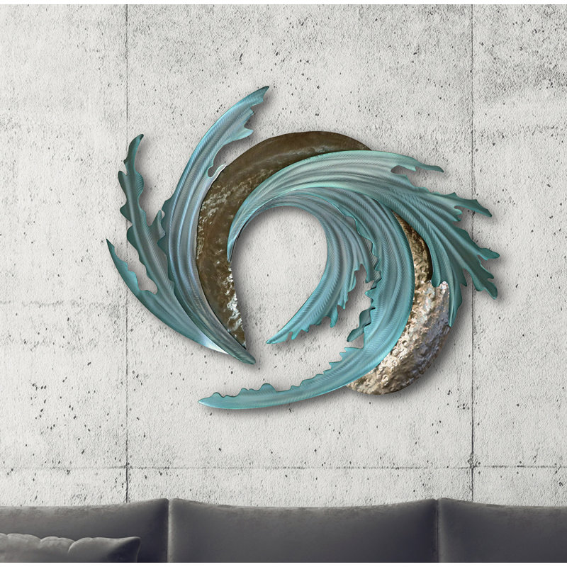 Sea Turtle Metal Wall Art Fun Nursery Bedroom Kitchen Beach House